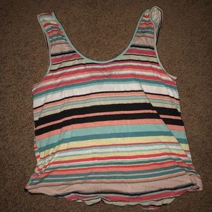 striped tank top